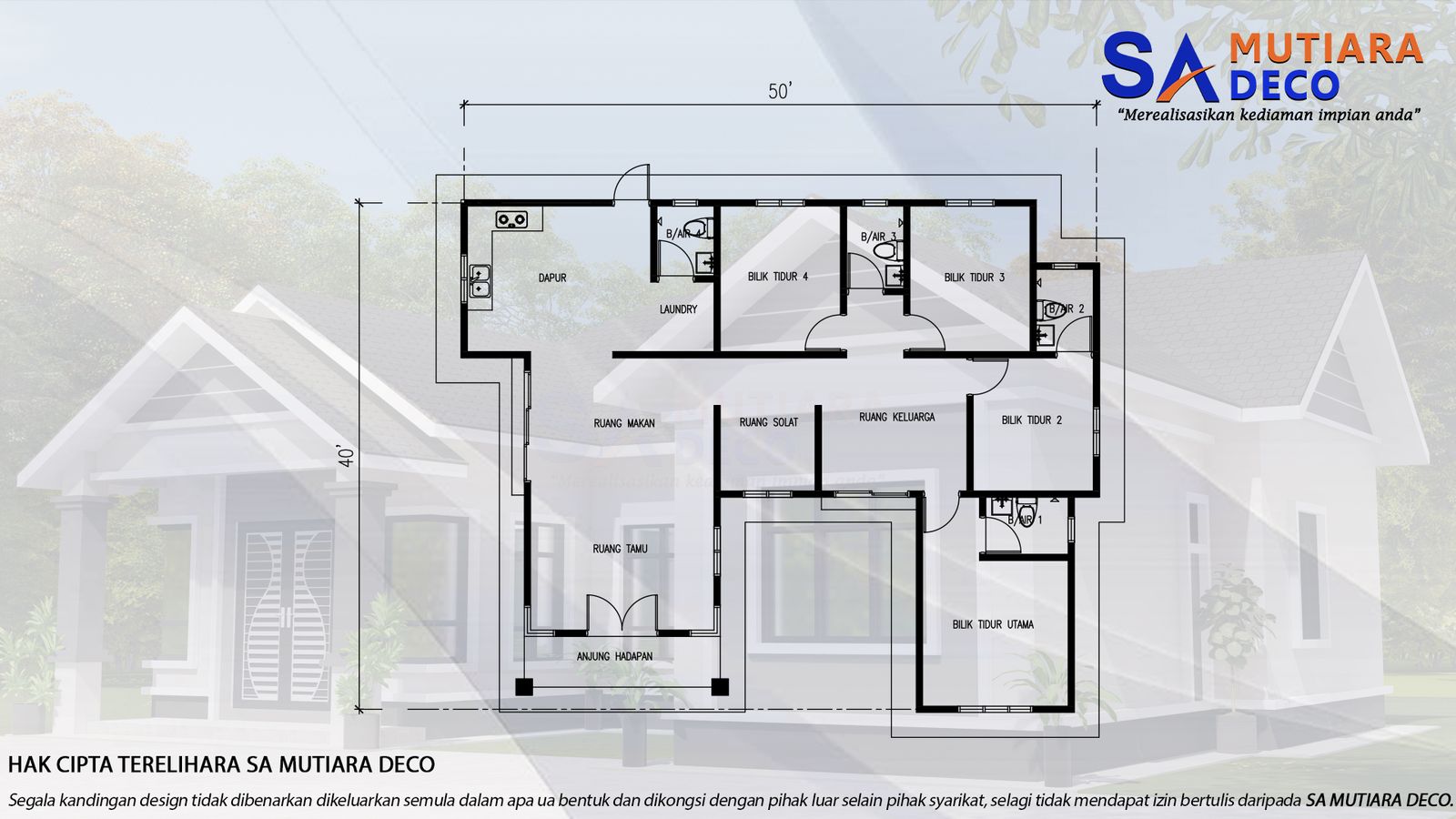 Mutiara Gemala 1500 - Floor Plan